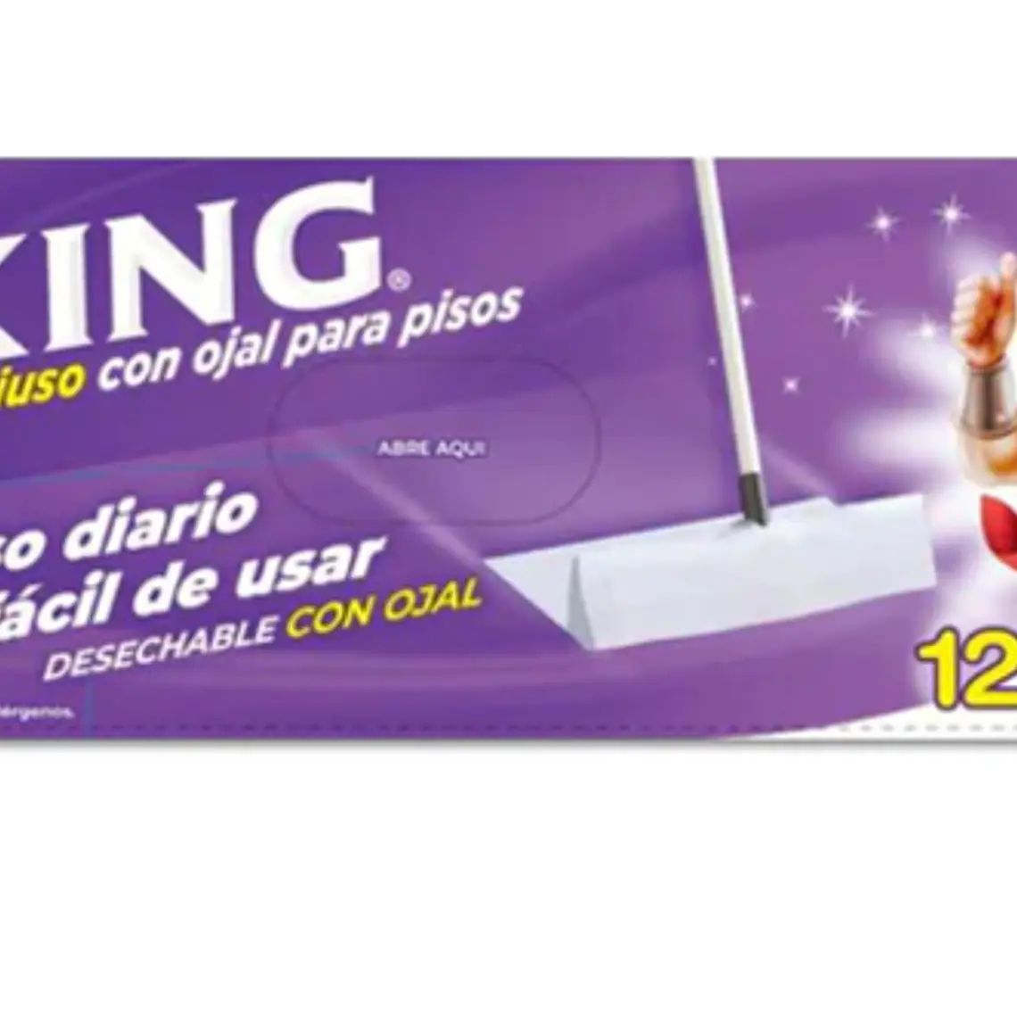 REPUESTO PARA TRAPERO HÚMEDO MULTIUSO VIKING (12 UNIDADES) 1