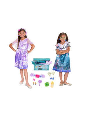 BAUL 2 DISFRACES ENCANTO MADRIGAL SISTERS (TALLA 4-6)