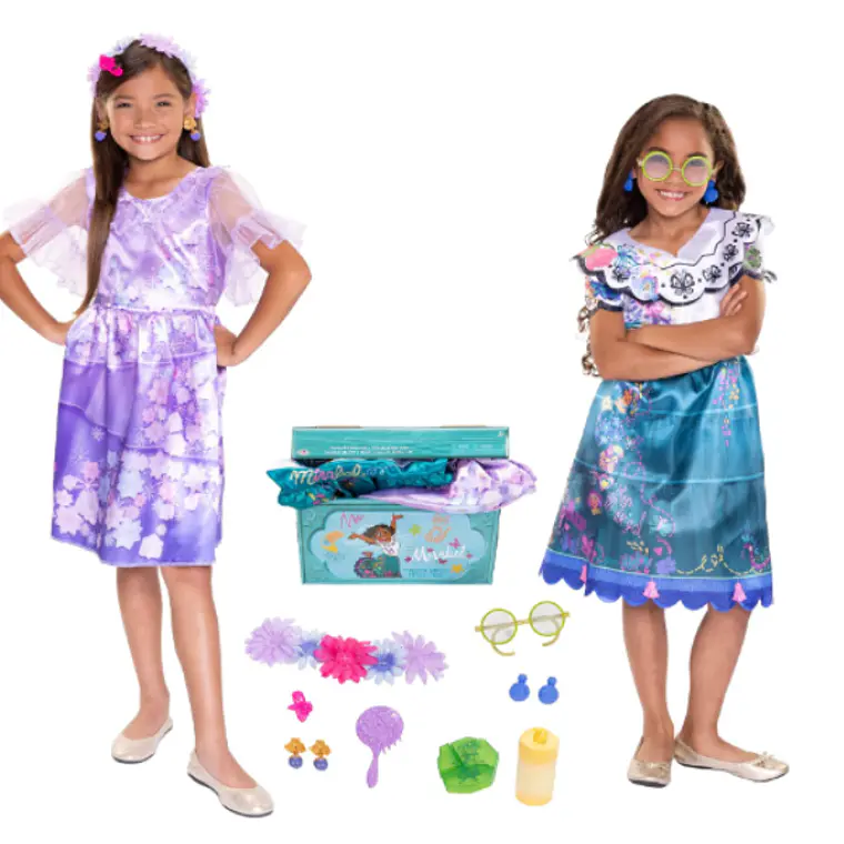 BAUL 2 DISFRACES ENCANTO MADRIGAL SISTERS (TALLA 4-6) 1