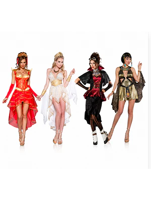PACK DISFRACES MUJER PREMIUM ESTANDAR ENTRE M-L (INCLUYE 3 DISFRACES ALEATORIOS EN DISEÑO Y TALLA))