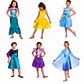 PACK DISFRACES NIÑA 7-8 AÑOS (INCUYE 5 DISFRACES ALEATORIOS EN DISEÑO Y TALLA) - Miniatura 1