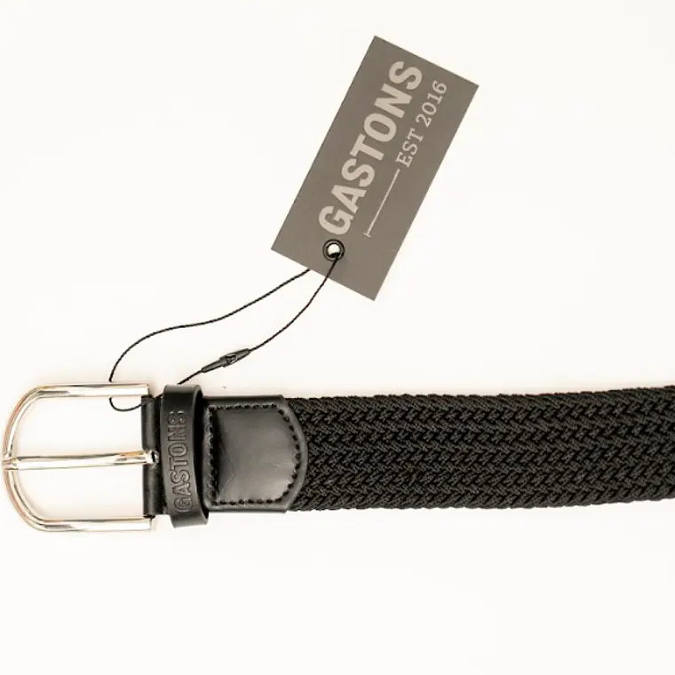 CINTURÓN ELASTICADO TRENZADO NEGRO L-XL 5