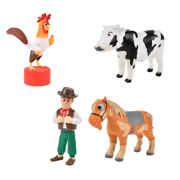 FIGURA MUSICAL DE 9 A 15 CM LA GRANJA DE ZENON (DISEÑO ALEATORIO) 1