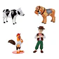 SET 4 FIGURAS 8 CM LA GRANJA DE ZENON  - Miniatura 2