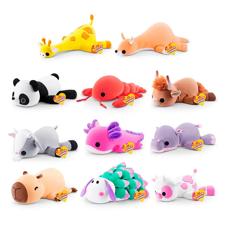 PELUCHE BLANDITO MEDIANO HUG A LUMPS DE ZURU (DISEÑO ALEATORIO) 1