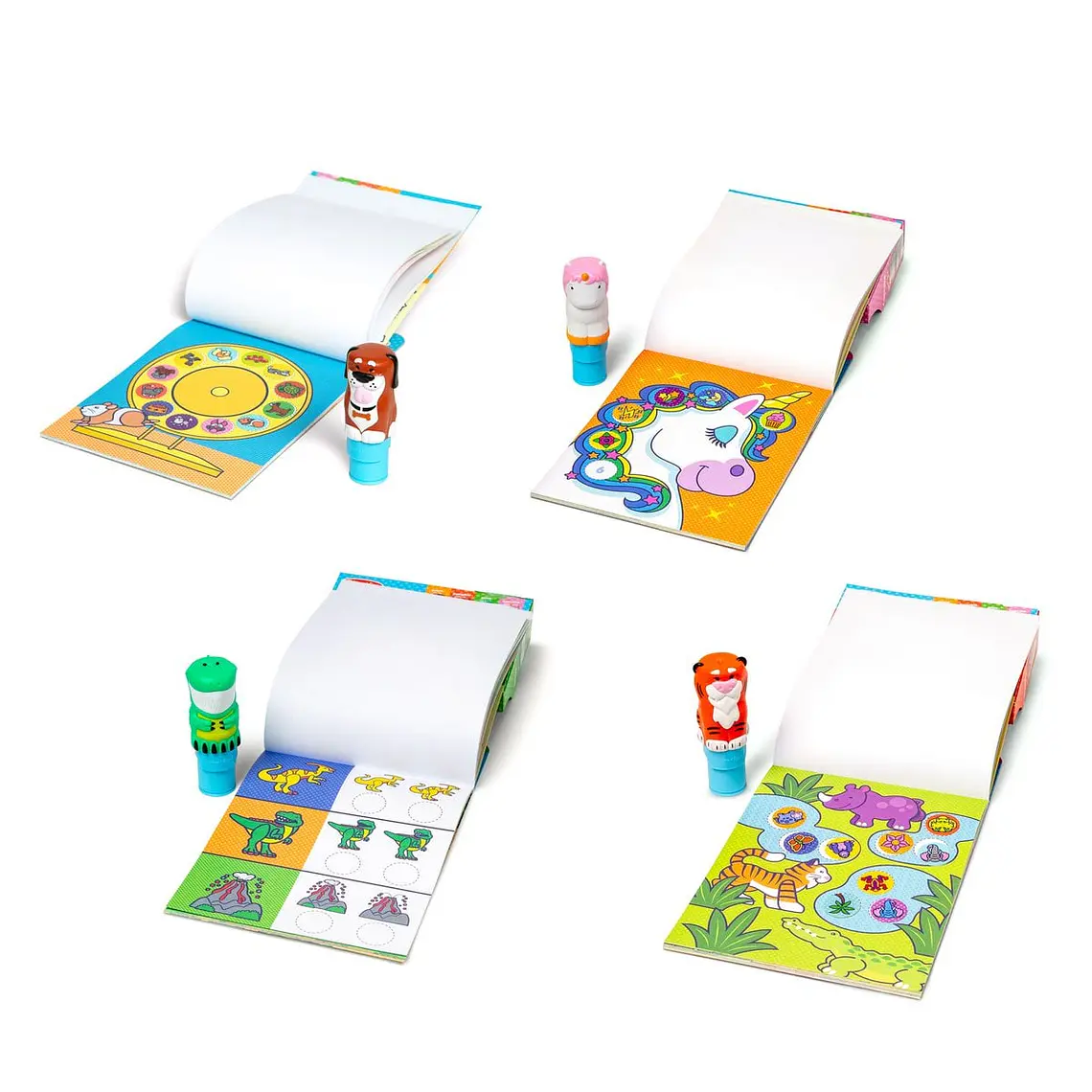 ESTAMPADOR WOW CON 300 STICKERS MELISSA AND DOUG (DISEÑO ALEATORIO) 1