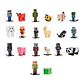SET 2 FIGURAS 6 CMS TOPPEEZ MINECRAFT (DISEÑO ALEATORIO) - Miniatura 1