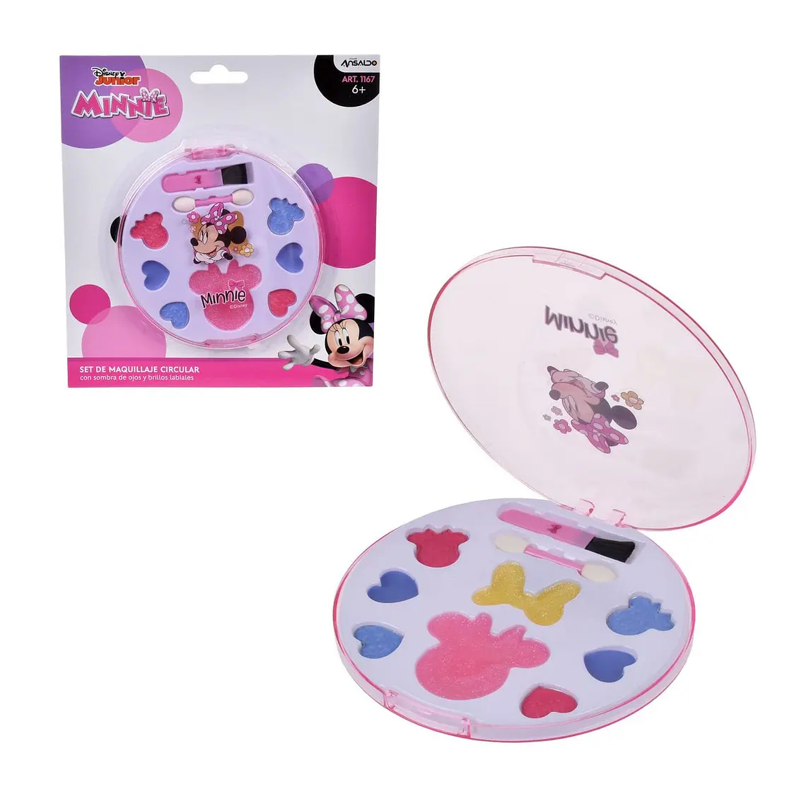 SET COSMETICOS CIRCULAR MINNIE EN BLISTER  1
