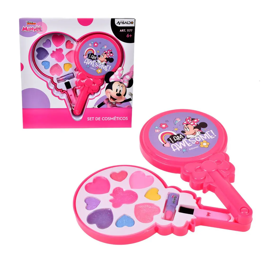 COSMETIQUERO PALETA DE DULCE MINNIE 1
