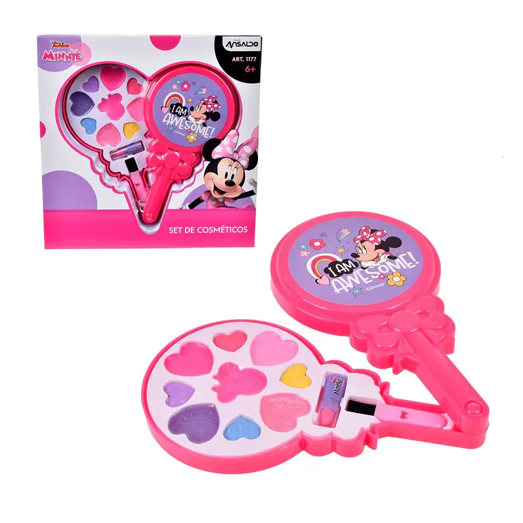 COSMETIQUERO PALETA DE DULCE MINNIE 1