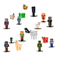 SET 3 FIGURAS 6 CMS TOPPEEZ MINECRAFT (DISEÑO ALEATORIO) - Miniatura 1