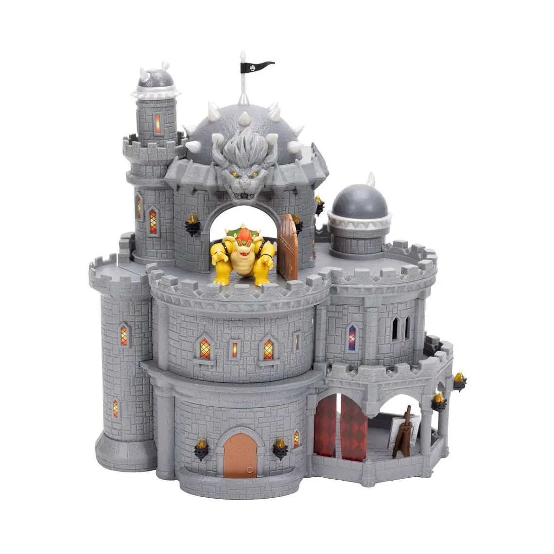 PLAYSET DELUXE CASTILLO BROWSER CON FIGURA 4 CM NINTENDO PELICULA  1