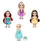 MUÑECA 15 CM CON PEINE PRINCESAS DE DISNEY (DISEÑO ALEATORIO) - Miniatura 1