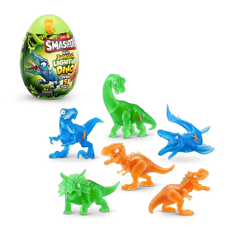 MINI HUEVO SMASHERS JURASSIC (DINOSAURIO SOPRESA) 1