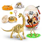 MEGA HUEVO ROBO ALIVE CON FOSIL DE DINOSAURIO DE ZURU (DINOSAURIO SRPRESA)  - Miniatura 1