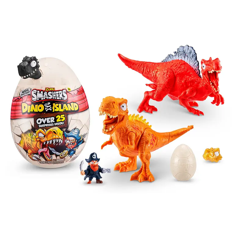 HUEVO EPICO SMASHERS DINO ISLAND ZURU (DINOSAURIO SORPRESA)  1