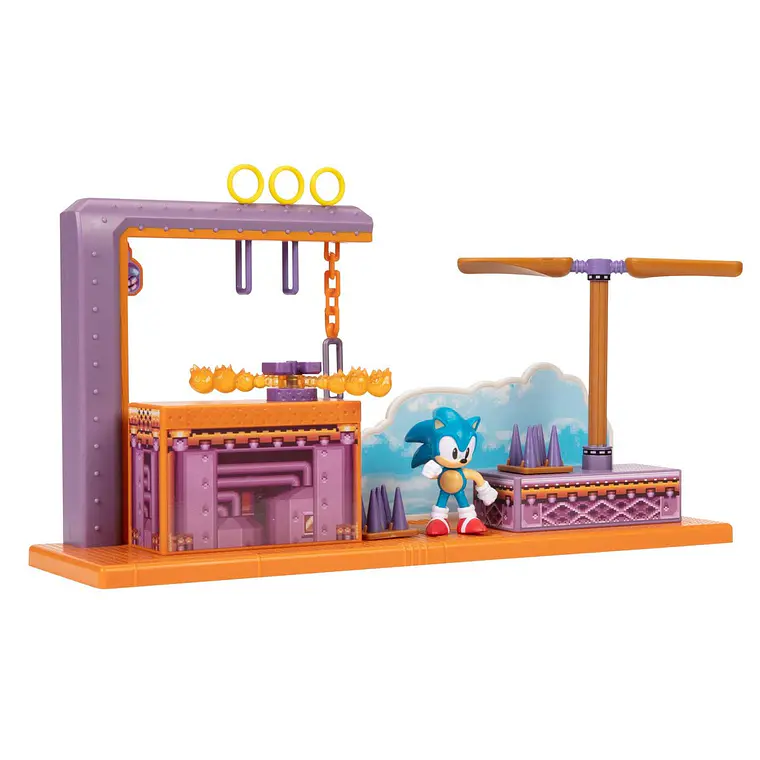 PLAYSET ZONE FLYING BATTERY CON FIGURA SONIC 6 CMS  1