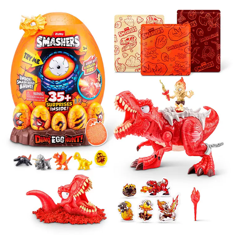 HUEVO SMASHERS CACERIA DINO (SORPRESA) 1