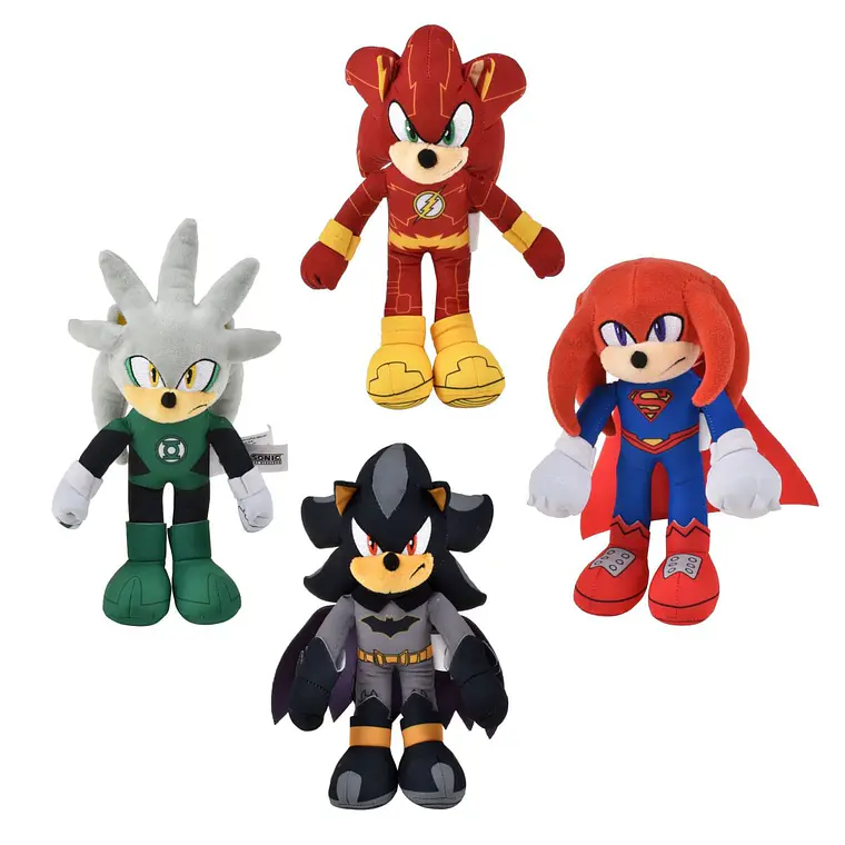 PELUCHE SONIC DC COMICS 23 CMS (DISEÑO ALEATORIO) 1