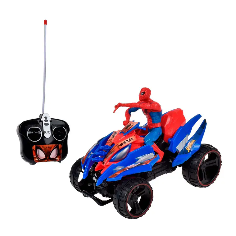 CUATRIMOTO RC CON FIGURA SPIDERMAN  2