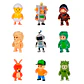 FIGURA 5 CMS STUMBLE GUYS (DISEÑO ALEATORIO)  - Miniatura 1