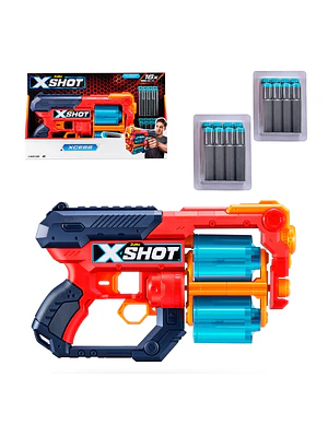 LANZADOR XCESS TK12 CON 16 DARDOS X-SHOT 