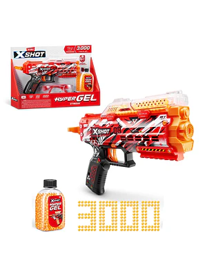 LANZADOR DE BOLITAS DE GEL X-SHOT PISTOL HYDROGEL CON 3000 BOLITAS 