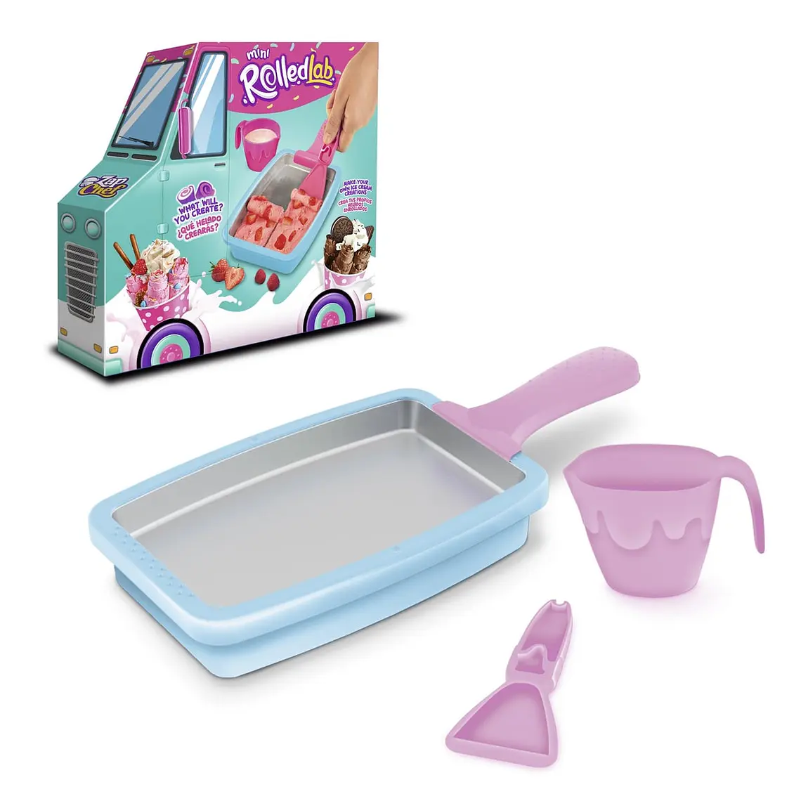 CREACION HELADOS LABORATORIO MINI ROLLER ZAP CHEF  1