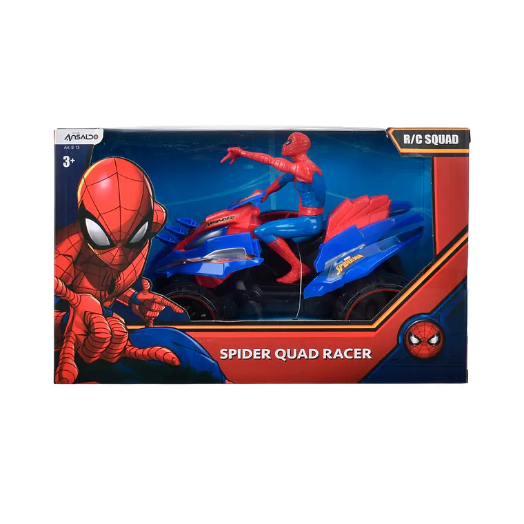 CUATRIMOTO RC CON FIGURA SPIDERMAN  4