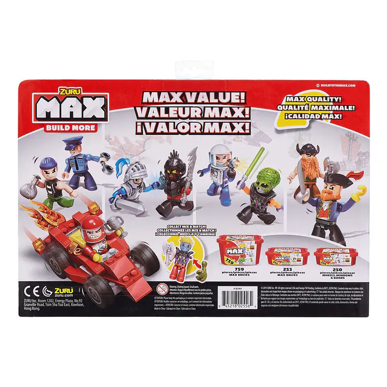 PACK 15 FIGURAS MAX  6