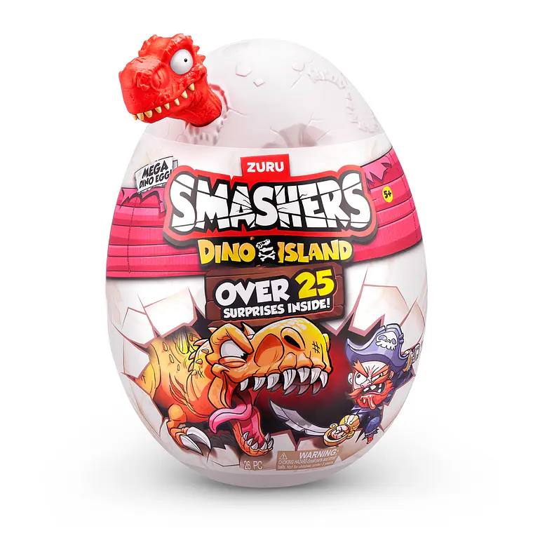 HUEVO EPICO SMASHERS DINO ISLAND ZURU (DINOSAURIO SORPRESA)  4