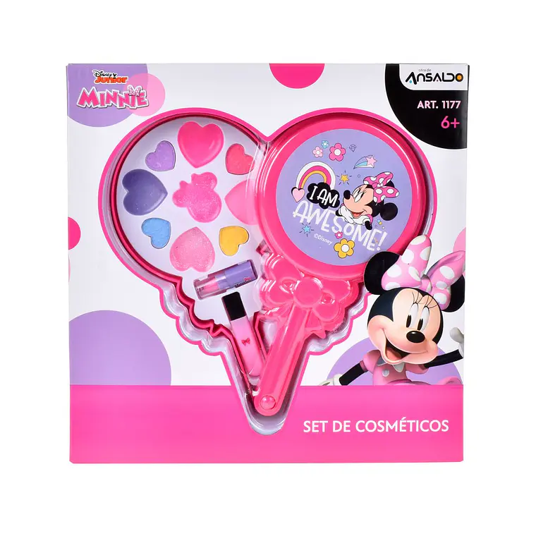 COSMETIQUERO PALETA DE DULCE MINNIE 4
