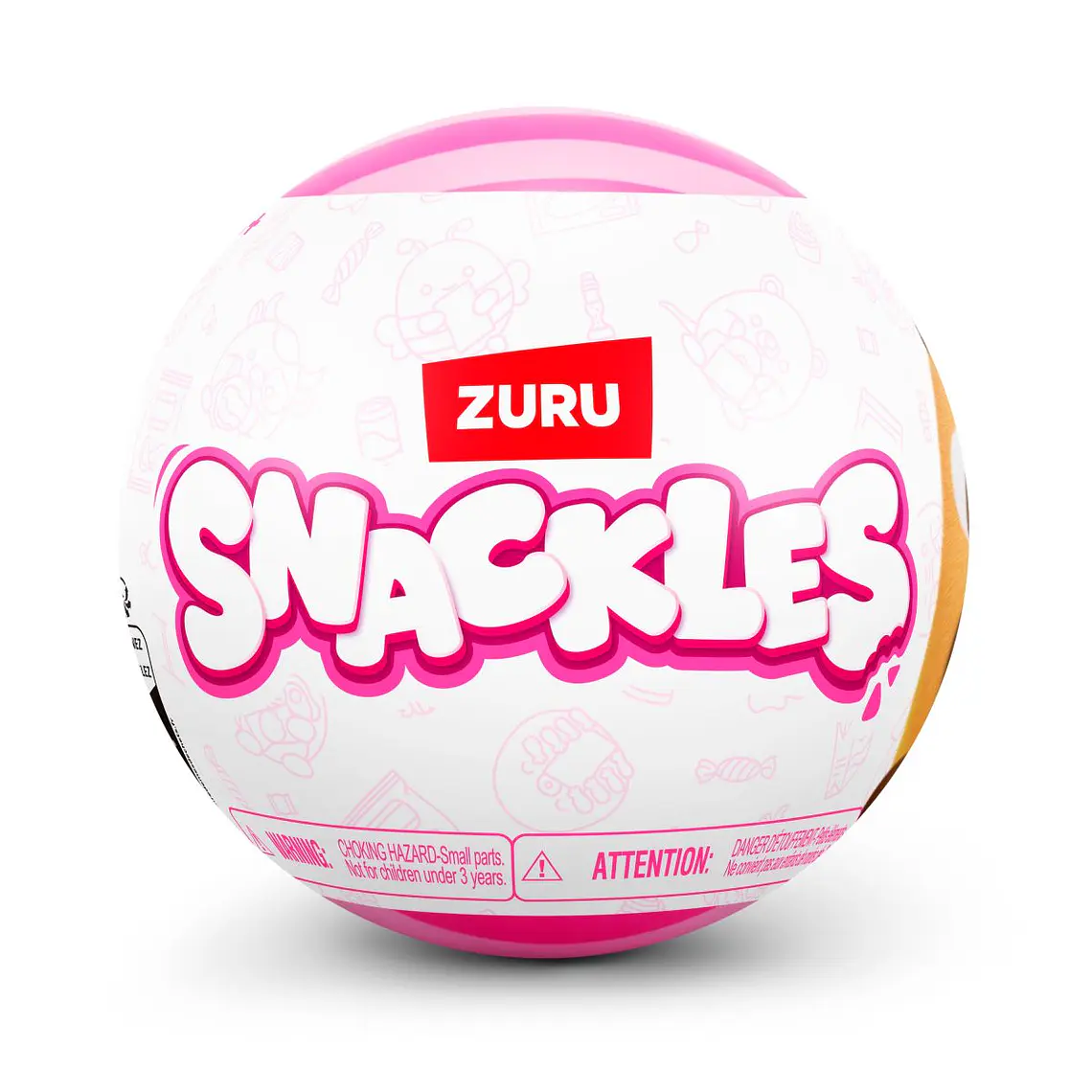 PELUCHE SNACKLES DE 12 CMS DE ZURU (DISEÑO ALEATORIO) 3