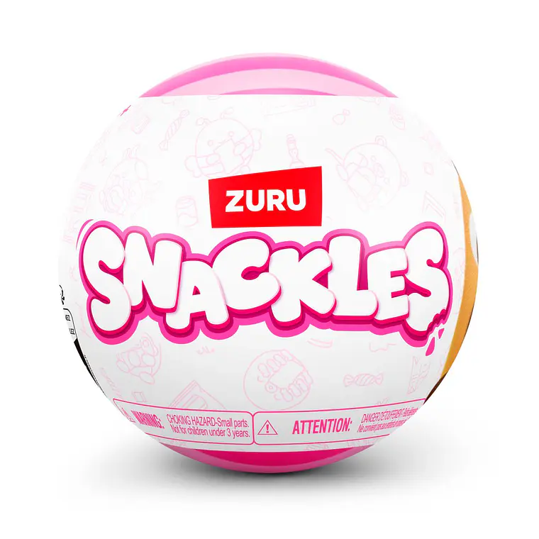 PELUCHE SNACKLES DE 12 CMS DE ZURU (DISEÑO ALEATORIO) 3