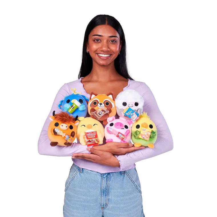 PELUCHE SNACKLES DE 12 CMS DE ZURU (DISEÑO ALEATORIO) 19