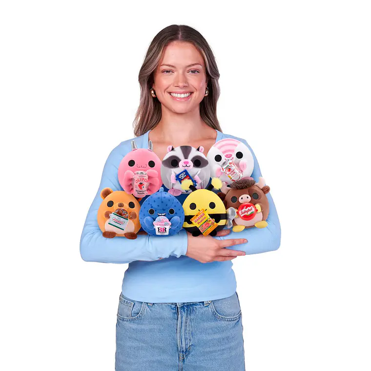 PELUCHE SNACKLES DE 12 CMS DE ZURU (DISEÑO ALEATORIO) 20
