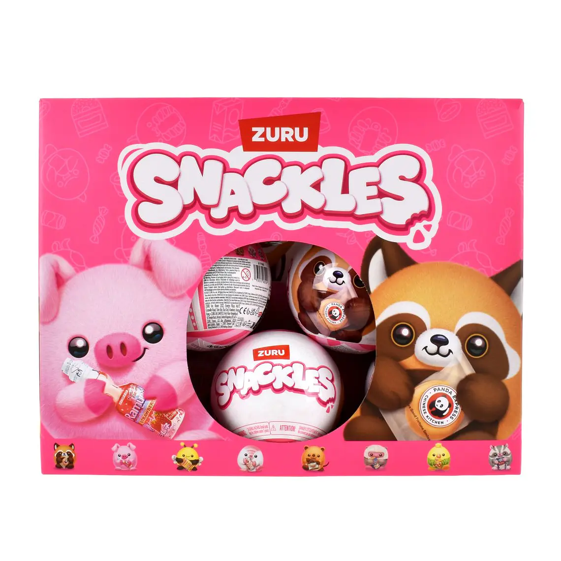 PELUCHE SNACKLES DE 12 CMS DE ZURU (DISEÑO ALEATORIO) 21