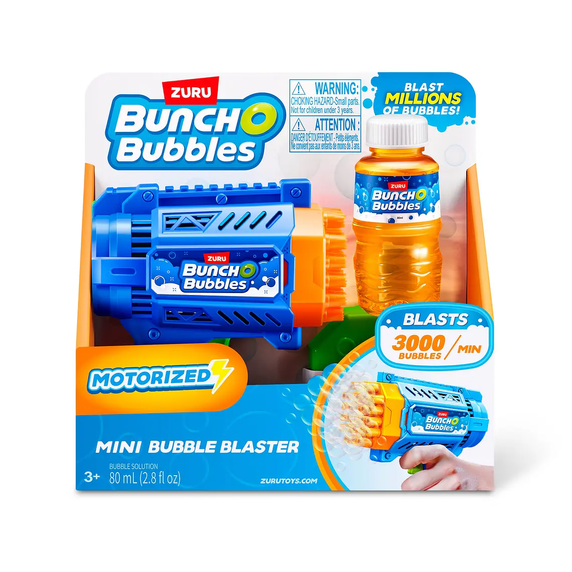 LANZA BURBUJAS TAMAÑO CHICO BUNCH O BUBBLES  4
