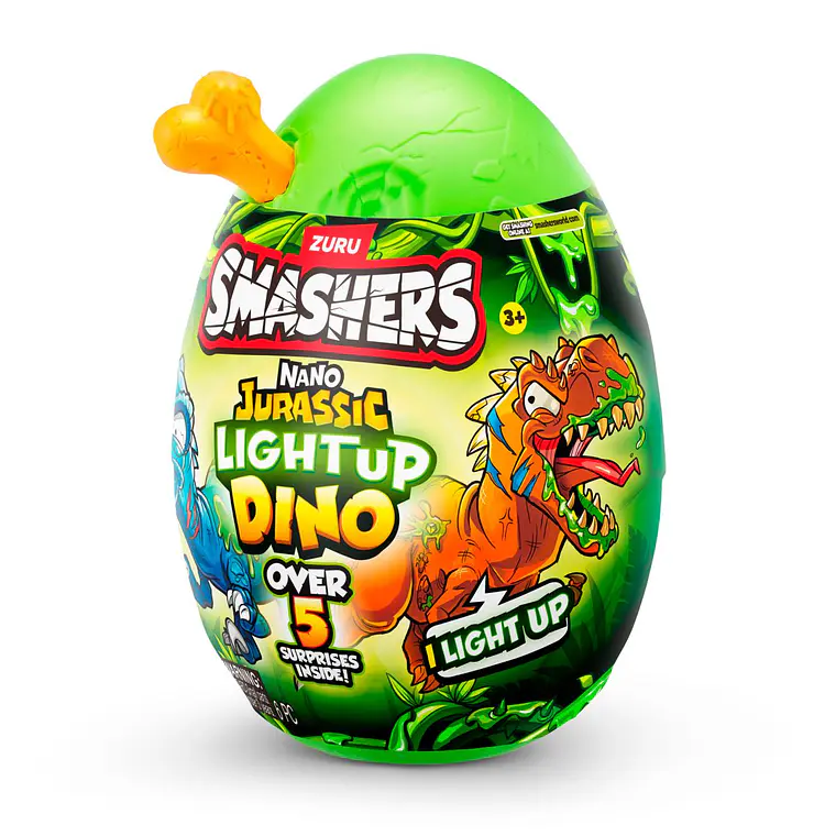 MINI HUEVO SMASHERS JURASSIC (DINOSAURIO SOPRESA) 3