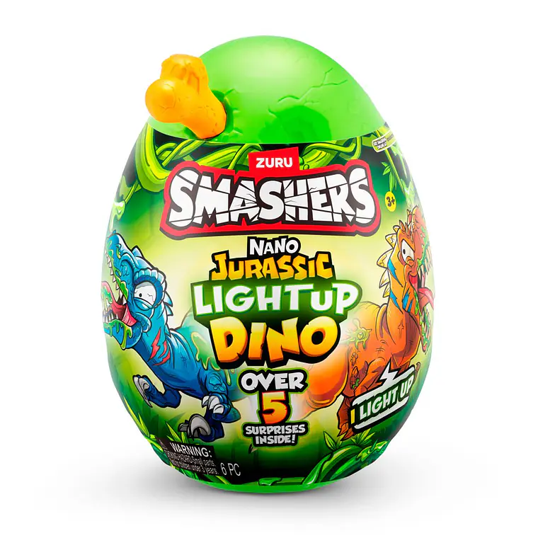 MINI HUEVO SMASHERS JURASSIC (DINOSAURIO SOPRESA) 4