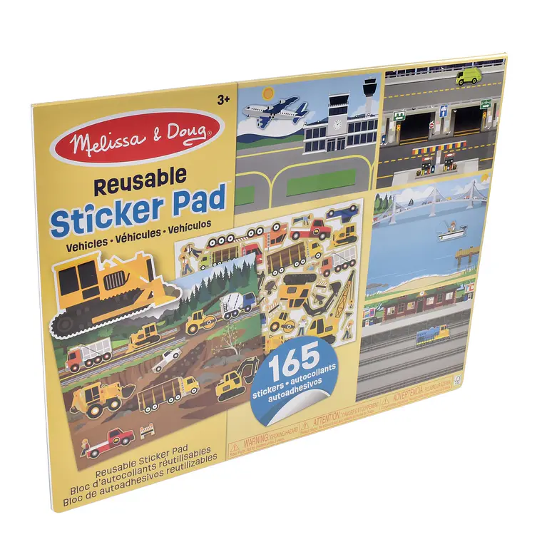 CREA ESCENAS CON STICKERS REUTILIZABLES MELISSA AND DOUG (DISEÑO ALEATORIO) 2