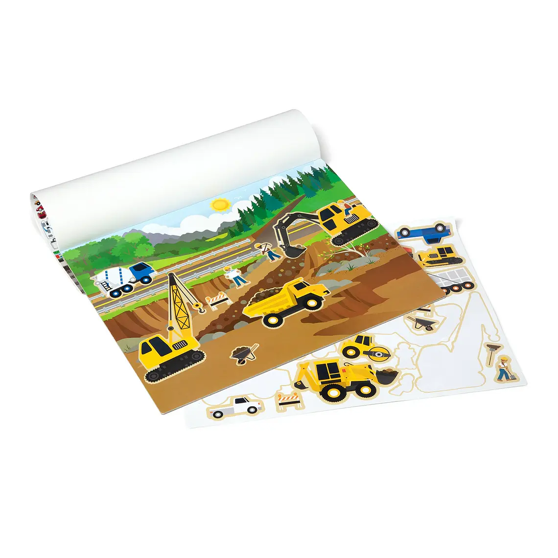 CREA ESCENAS CON STICKERS REUTILIZABLES MELISSA AND DOUG (DISEÑO ALEATORIO) 5