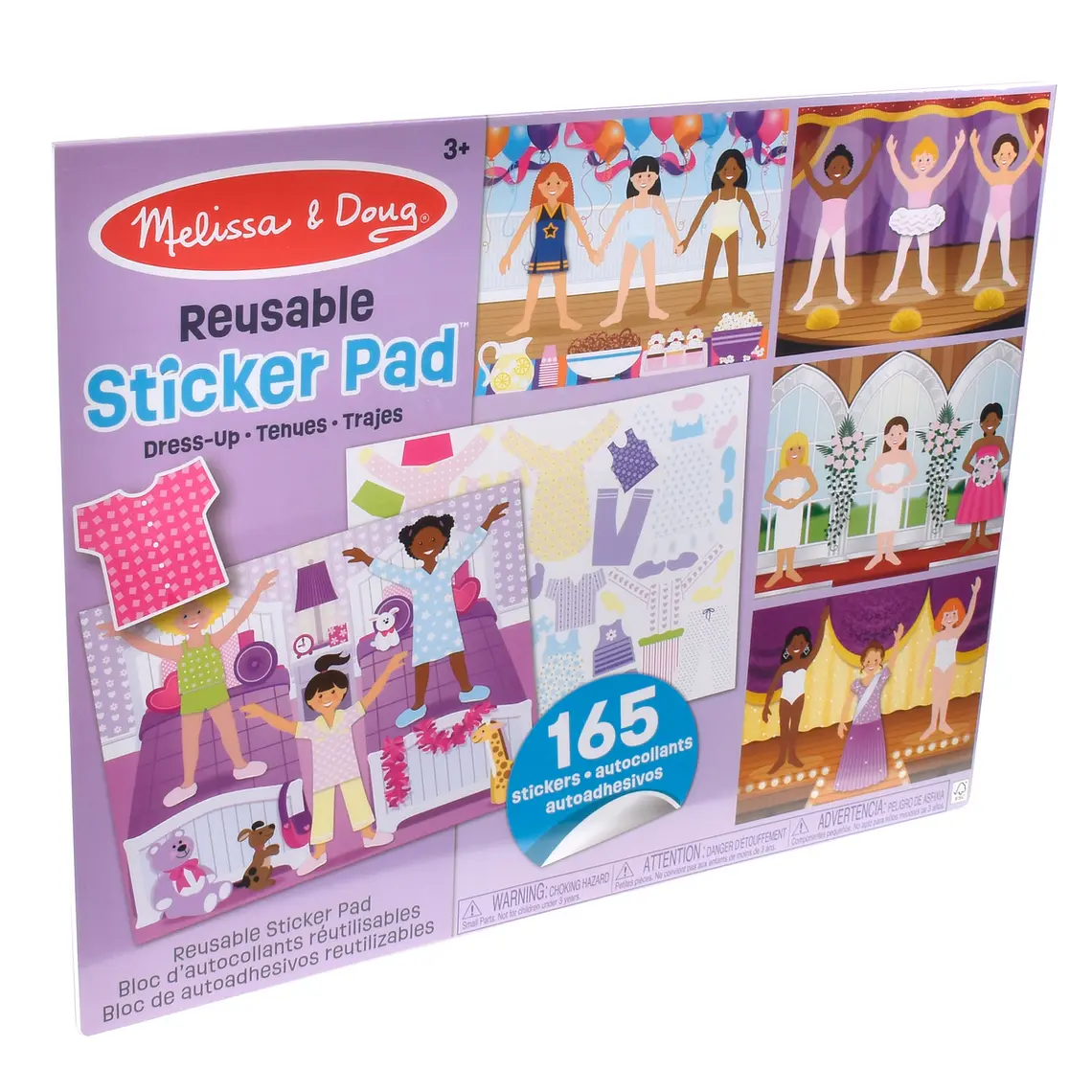 CREA ESCENAS CON STICKERS REUTILIZABLES MELISSA AND DOUG (DISEÑO ALEATORIO) 6