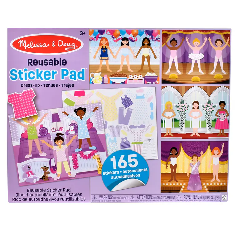 CREA ESCENAS CON STICKERS REUTILIZABLES MELISSA AND DOUG (DISEÑO ALEATORIO) 7