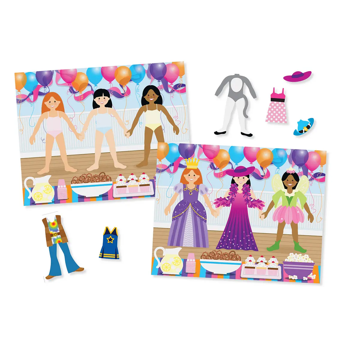 CREA ESCENAS CON STICKERS REUTILIZABLES MELISSA AND DOUG (DISEÑO ALEATORIO) 9