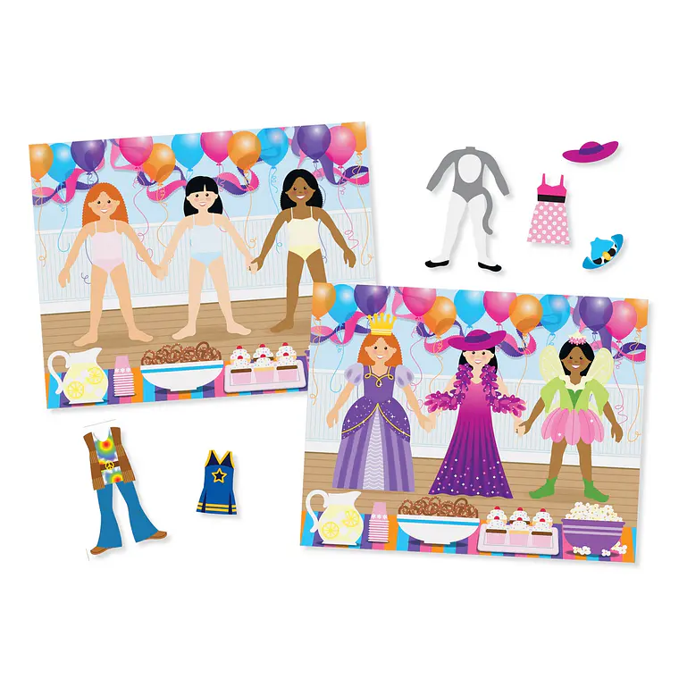 CREA ESCENAS CON STICKERS REUTILIZABLES MELISSA AND DOUG (DISEÑO ALEATORIO) 9