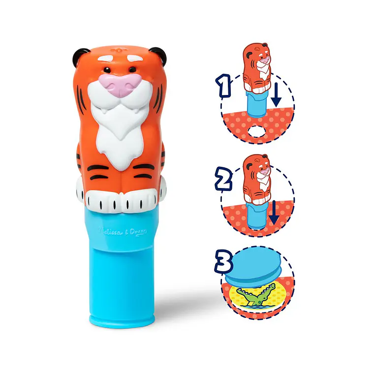 ESTAMPADOR WOW CON 300 STICKERS MELISSA AND DOUG (DISEÑO ALEATORIO) 6