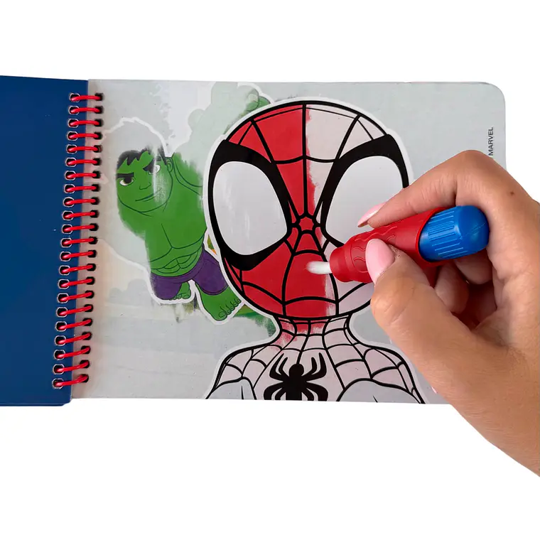 LIBRO ACTIVIDADES CON LAPIZ MAGICO PARA PINTAR CON AGUA (DISEÑO ALEATORIO) 12