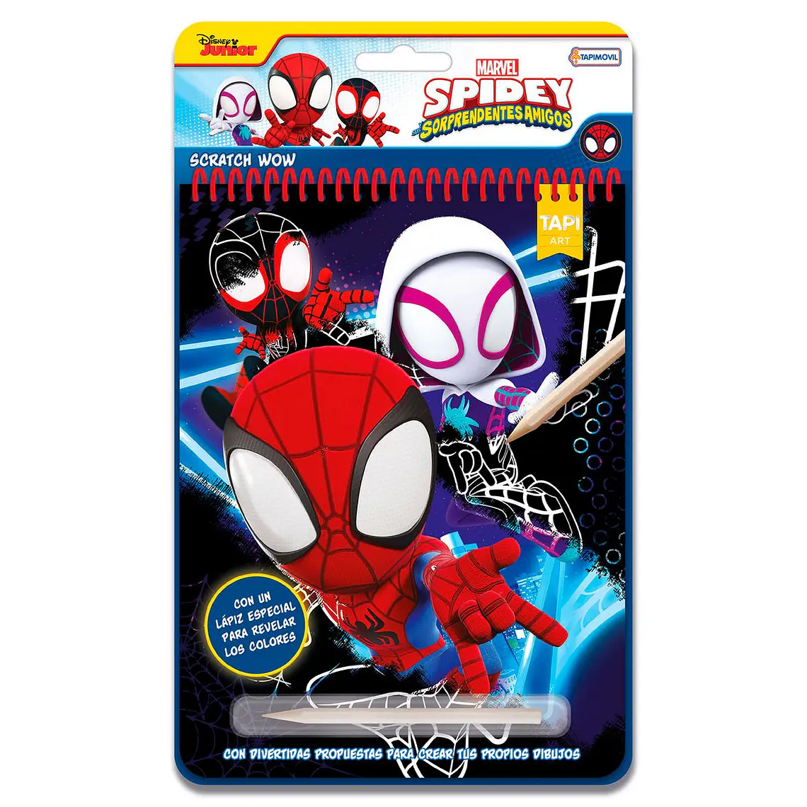 LIBRO CON ACTIVIDADES PARA RASPAR CON LAPIZ (DISEÑO ALEATORIO) 2