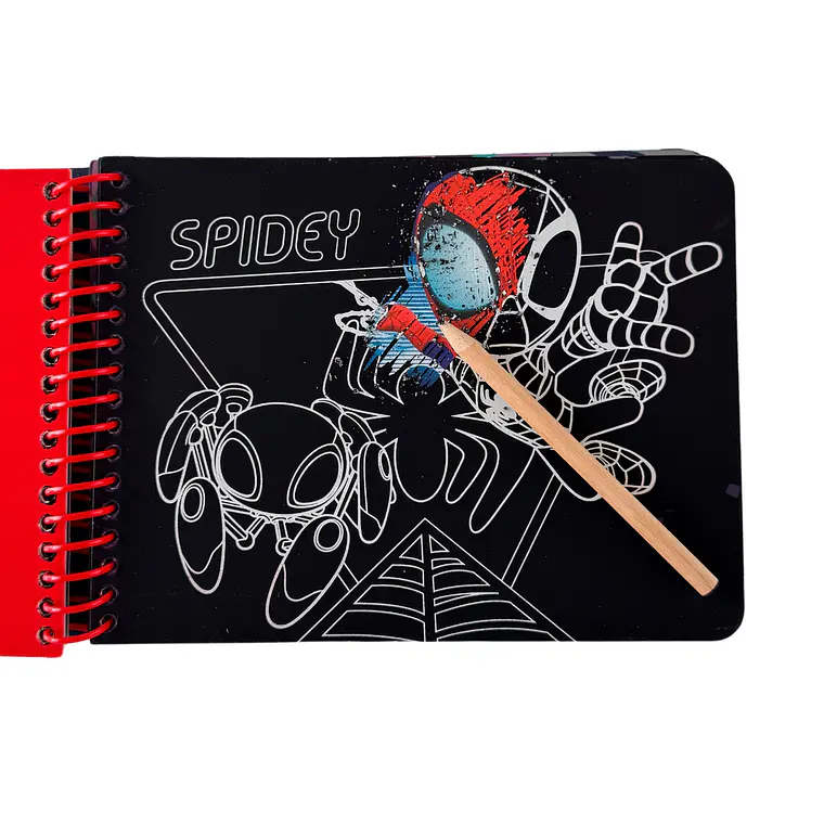 LIBRO CON ACTIVIDADES PARA RASPAR CON LAPIZ (DISEÑO ALEATORIO) 5
